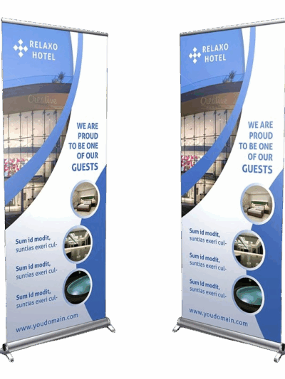 Individuelle Roll-up-Banner – Tragbar, langlebig & hochwertige Event-Displays