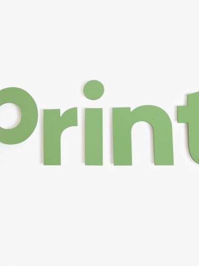 Fräsbuchstaben 3D-Buchstaben für Innen und Außen