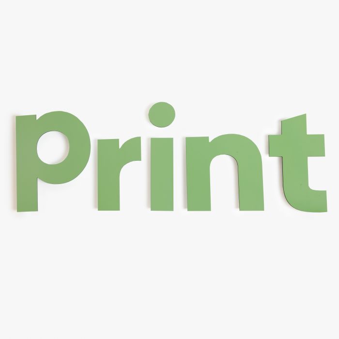 Fräsbuchstaben 3D-Buchstaben für Innen und Außen